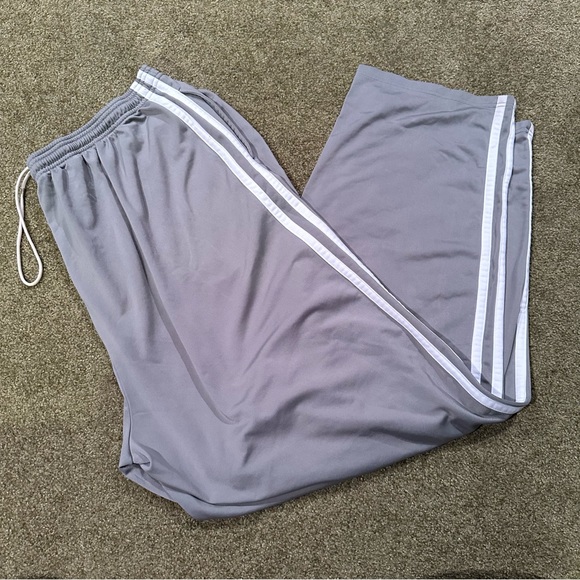 Men’s Sweatpants with Pockets XXl Gray with White Stripes - Picture 1 of 2